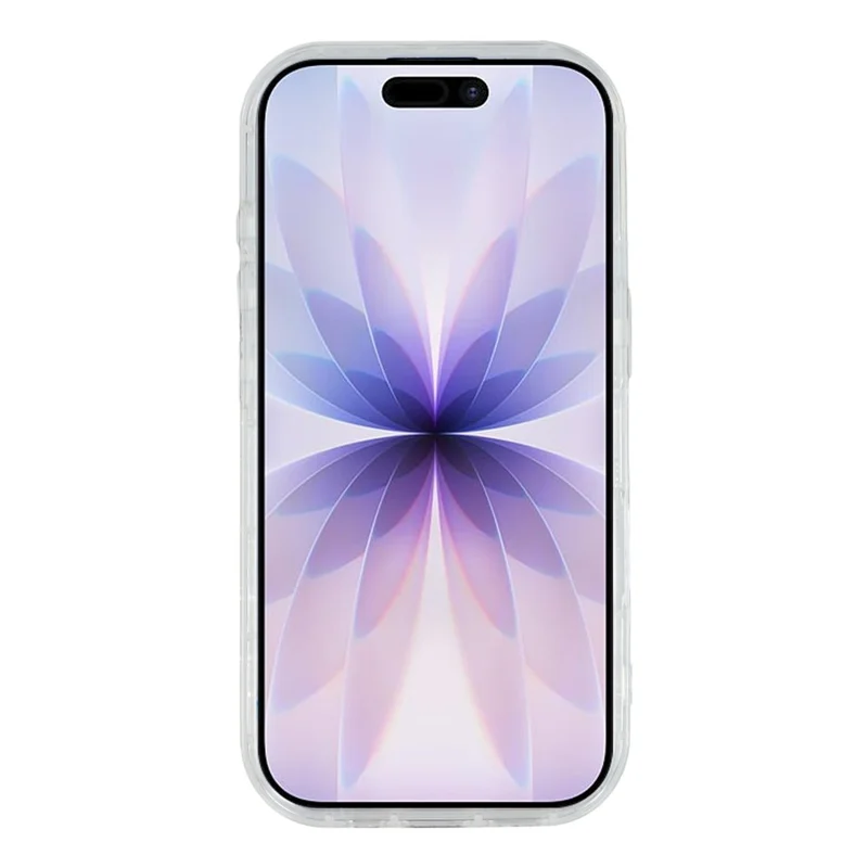 Étui iPhone 16 DIY Papillon Paillettes Époxy Souple TPU Coque Arrière - Noir