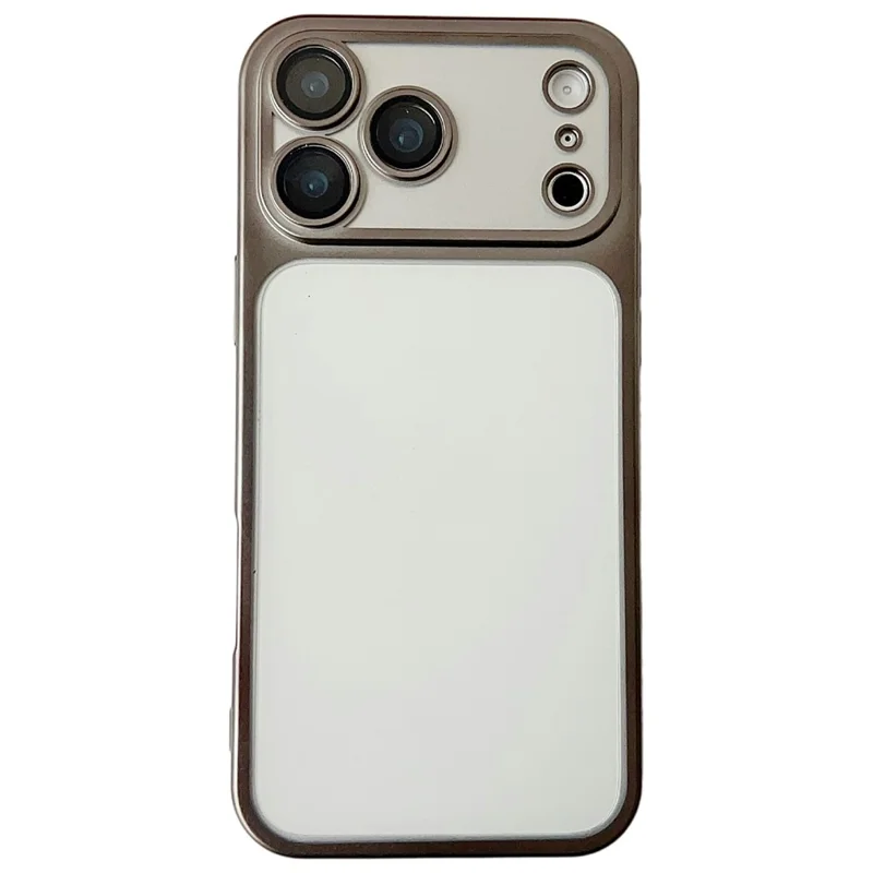 For iPhone 17 Pro Case Matte Anti Drop TPU + PC Phone Back Cover - Grey