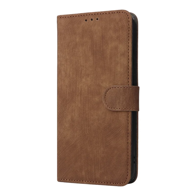 Oppo Find X9 5G Hülle Brieftasche RFID-Blockierung PU-Leder Handyhülle mit Ständer und Riemen - Braun