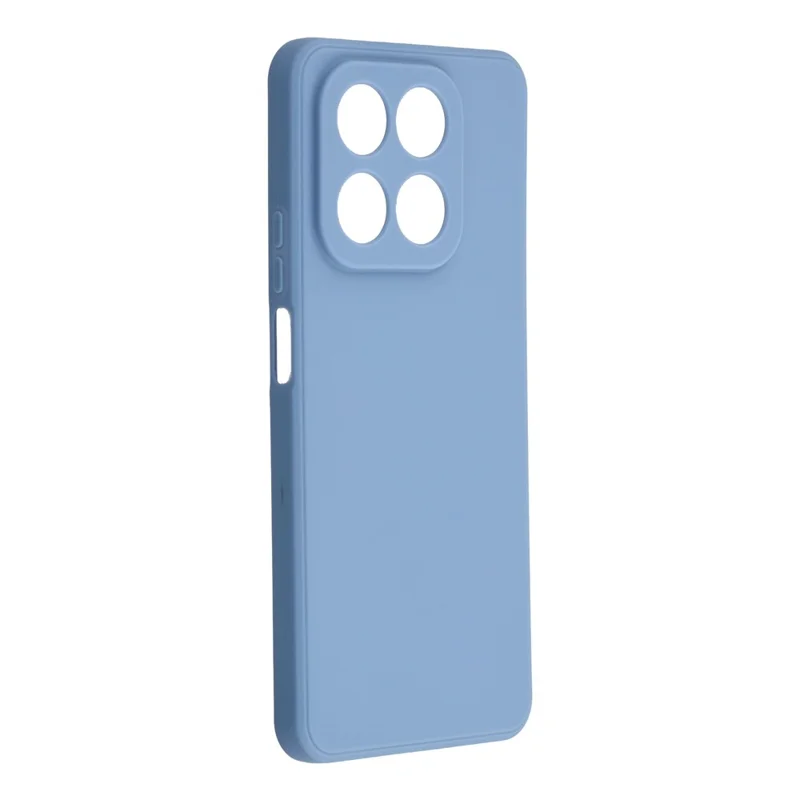 For Honor X7d 5G Case Precise Cutouts Straight Edge TPU Shockproof Phone Cover - Lavender Grey