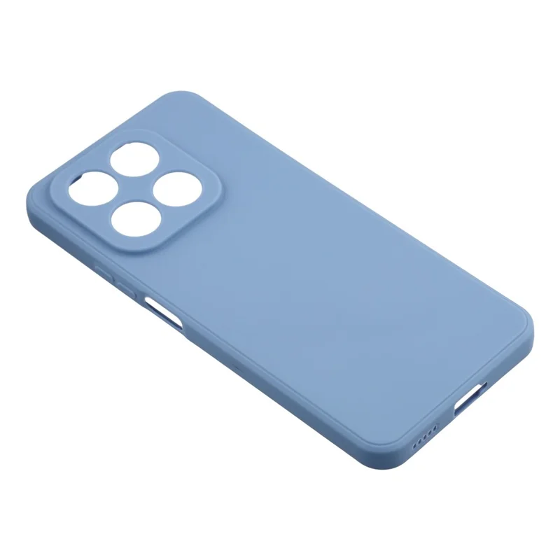 For Honor X7d 5G Case Precise Cutouts Straight Edge TPU Shockproof Phone Cover - Lavender Grey