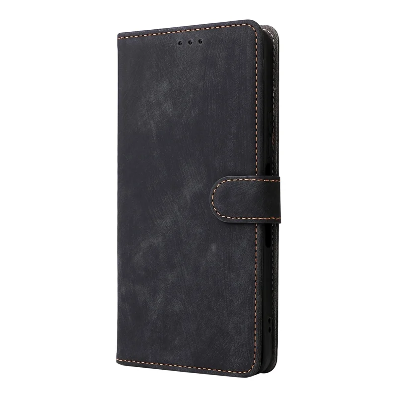 TCL NxtPaper 60 Ultra 5G Hülle Brieftasche RFID-Blockierung PU-Leder Handyhülle mit Ständer und Riemen - Schwarz