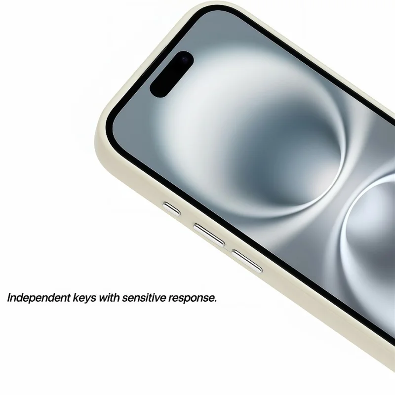 Capa para iPhone 16 Pro Max Compatível com MagSafe TPU + Capa Traseira de Telefone Acrílica Transparente - Branca