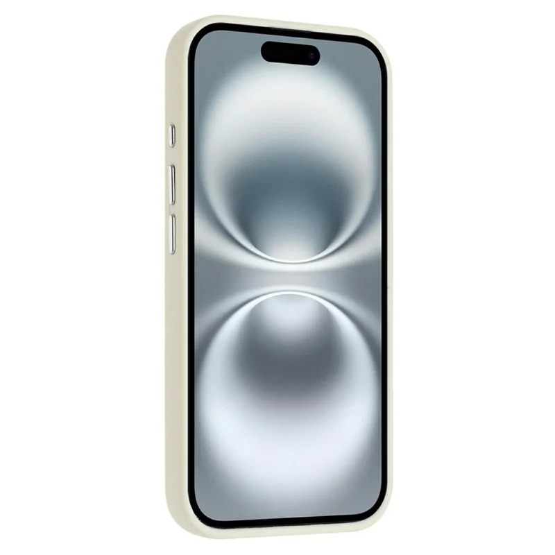 Étui pour iPhone 16 Pro Compatible avec MagSafe TPU + Coque Arrière Transparente en Acrylique - Blanc