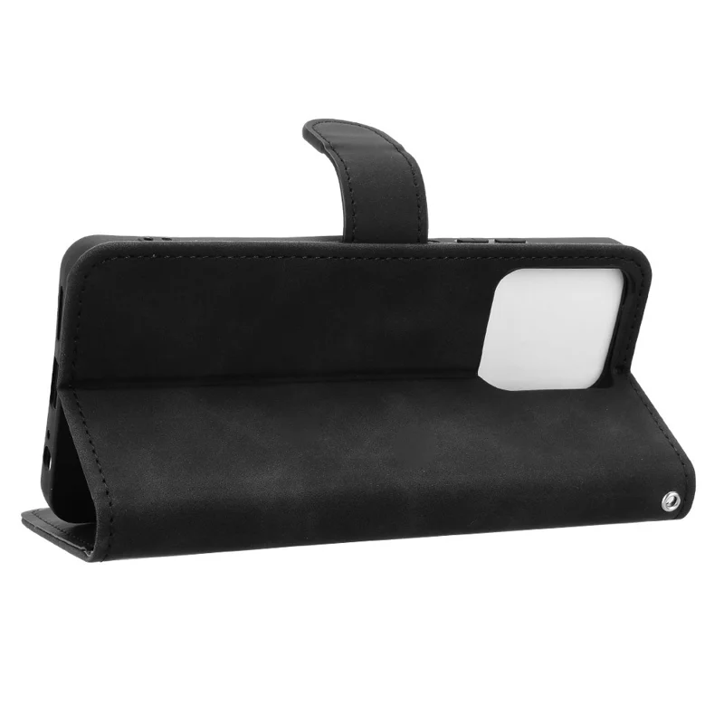 Für Ehre Spielen10 4G Lederetui Haut Gefühl Anti-Drop Brieftasche Flip Handyhülle - Schwarz