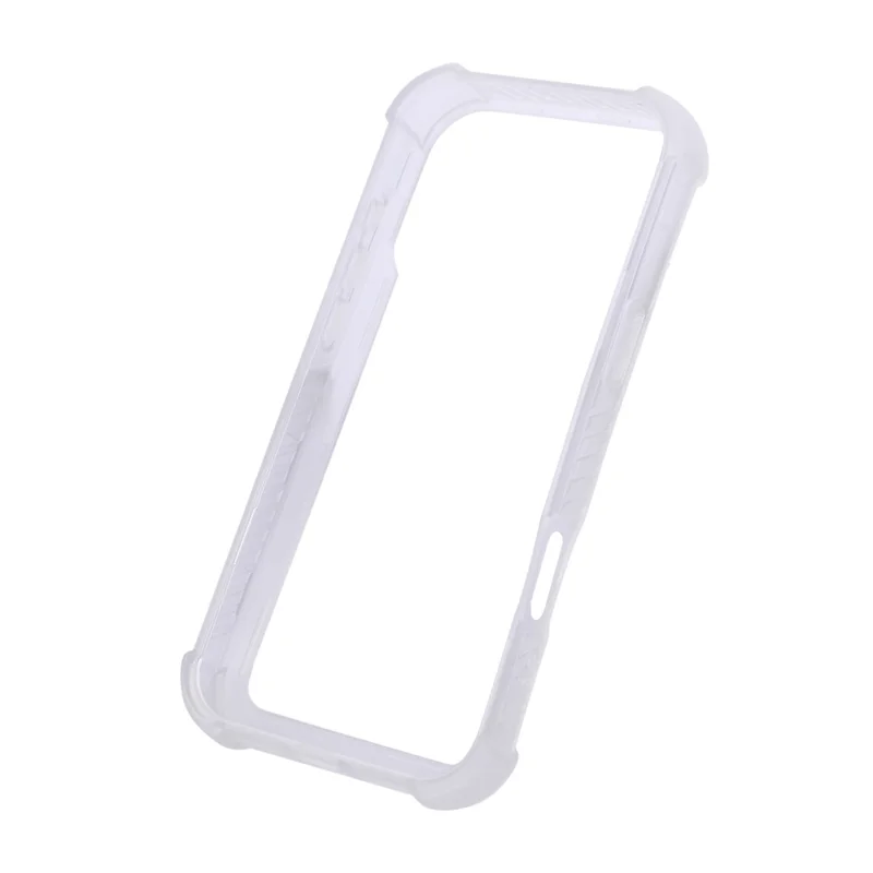 For iPhone 17 Pro Case Compatible with MagSafe 3 in 1 TPU + PC Shockproof Matte Phone Back Cover - White