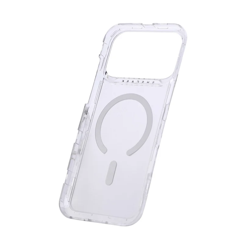 For iPhone 17 Pro Max Case Compatible with MagSafe 3 in 1 TPU + PC Shockproof Matte Phone Back Cover - White
