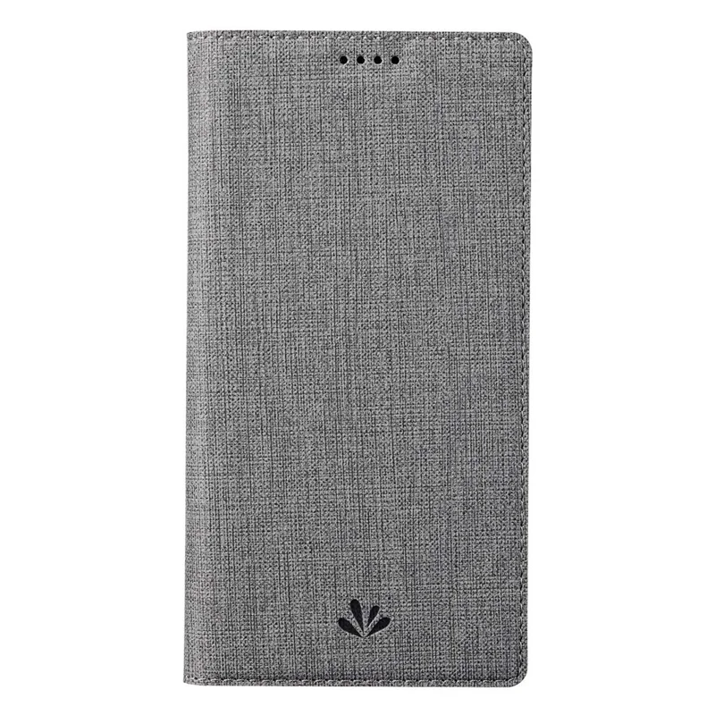 VILI DMX Series PU Leather Phone Case for Sharp Aquos Sense 7, Magnetic Clasp Folio Flip Phone Cover with Stand Card Holder - Grey