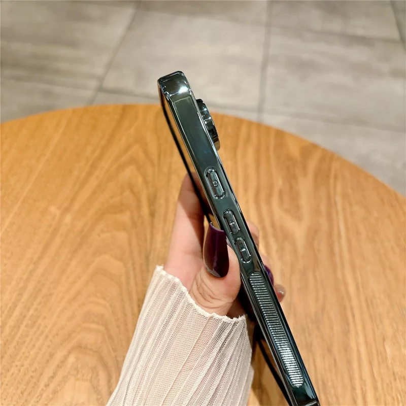 For Google Pixel 9 Pro XL Magnetic Case Electroplated Matte PC TPU Phone Cover with Tempered Glass Film - Blue