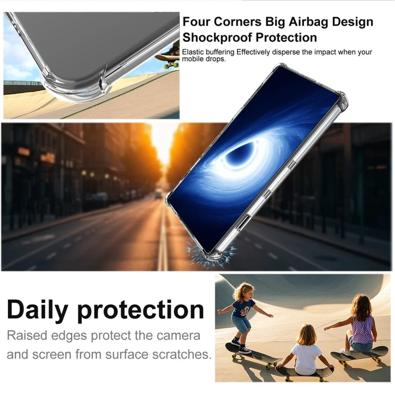 IMAK For ZTE nubia RedMagic 11 Pro 5G / 11 Pro+ 5G Case TPU Phone Cover Airbag Shockproof Protection