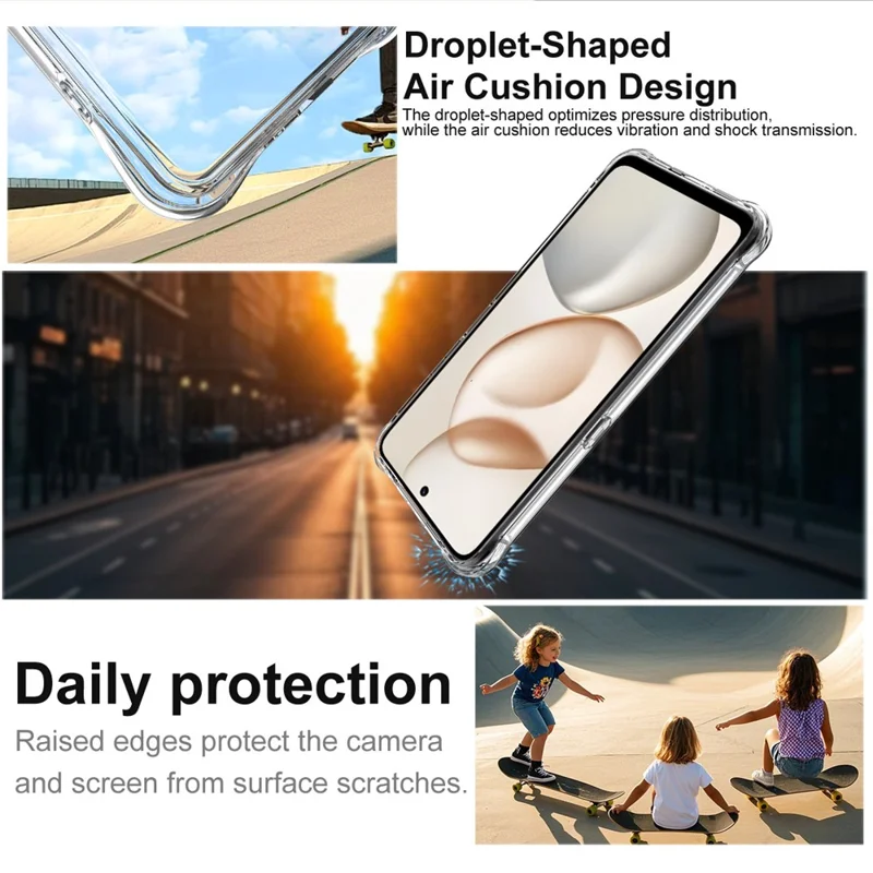 IMAK For Honor Play10T 5G Case TPU Phone Cover Airbag Shockproof Protection