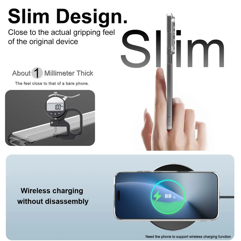 IMAK UX-5 Series For Honor Magic8 Pro 5G Transparent TPU Phone Case Protective Phone Cover