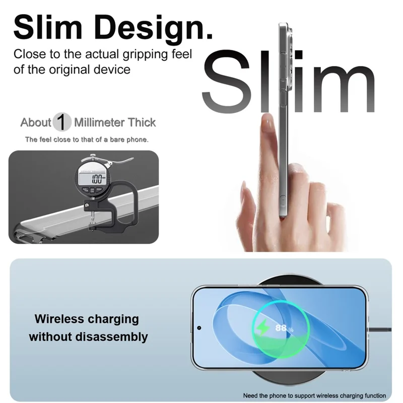 Capa de Telefone Transparente TPU IMAK UX-5 Series para Xiaomi Redmi K90 Pro Max 5G Capa Protetora