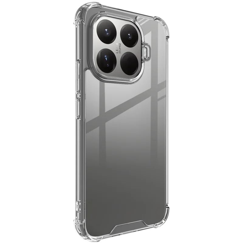 IMAK voor Xiaomi 15T Pro hoesje PC + TPU Stootvaste transparante telefoonhoes