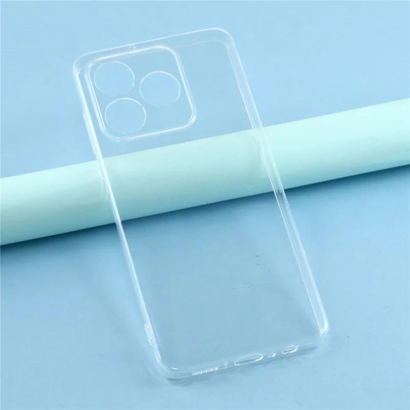 Für Honor X5c 4G / X5c Plus 4G Rückabdeckung Ultra Dünne Flexible TPU Klare Handyhülle