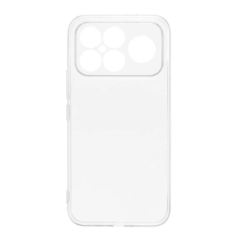 Funda trasera ultra fina y flexible de TPU transparente para Xiaomi Redmi K90 Pro Max 5G