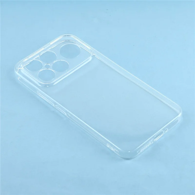 Funda trasera ultra fina y flexible de TPU transparente para Xiaomi Redmi K90 Pro Max 5G