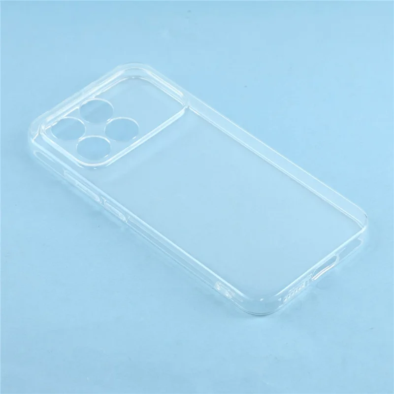 Capa Traseira para Xiaomi Redmi K90 5G Ultra Fina Flexível TPU Transparente para Celular