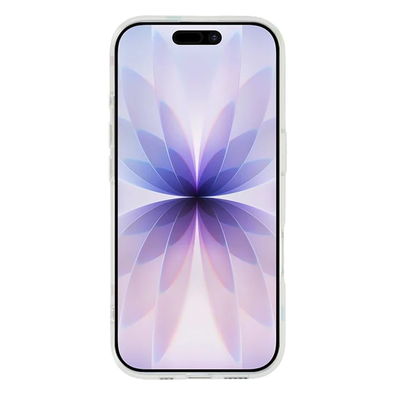 Coque iPhone 16 Petit Motif Cœur TPU + PC Housse Téléphone Protectrice Compatible avec MagSafe - Multicolore