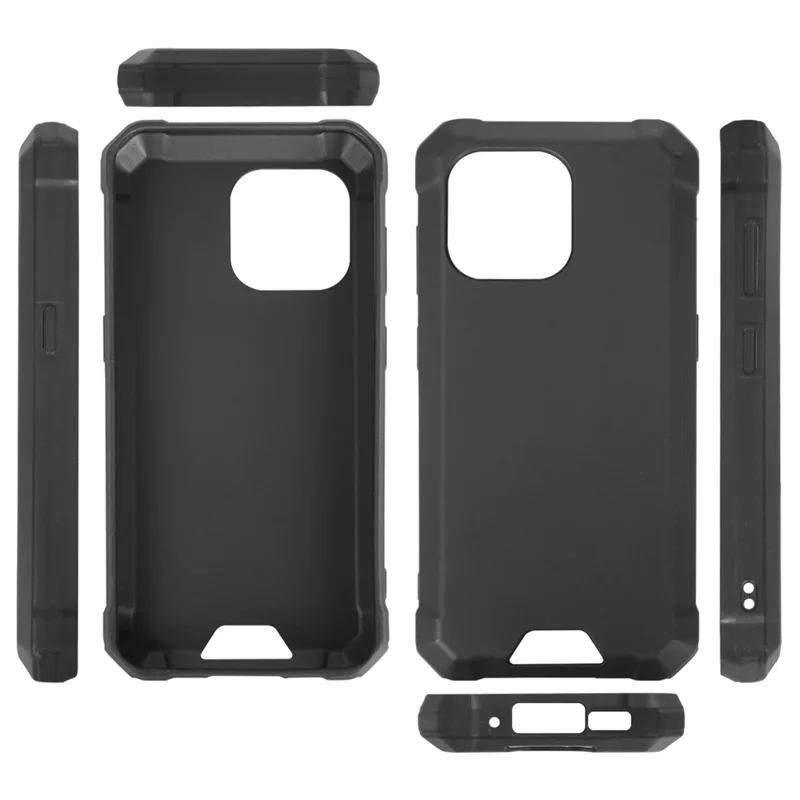 غطاء هاتف للشراء بالجملة لجهاز Blackview BV5300 / BV5300 Pro / BV5300 Plus / Oscal S70 / S70 Pro، غطاء ماتي مقاوم للصدمات بسمك 1.2 مم من مادة TPU