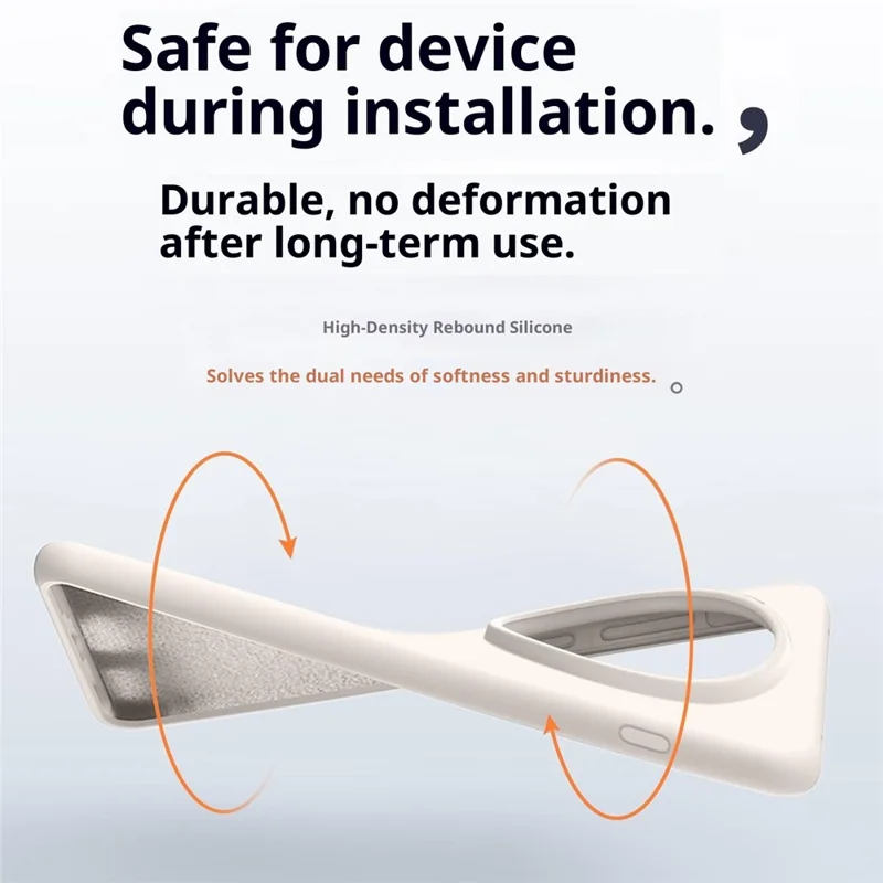 Чехол для vivo X300 Pro 5G Skin-Friendly Liquid Silicone + PC Phone Cover - Antique White