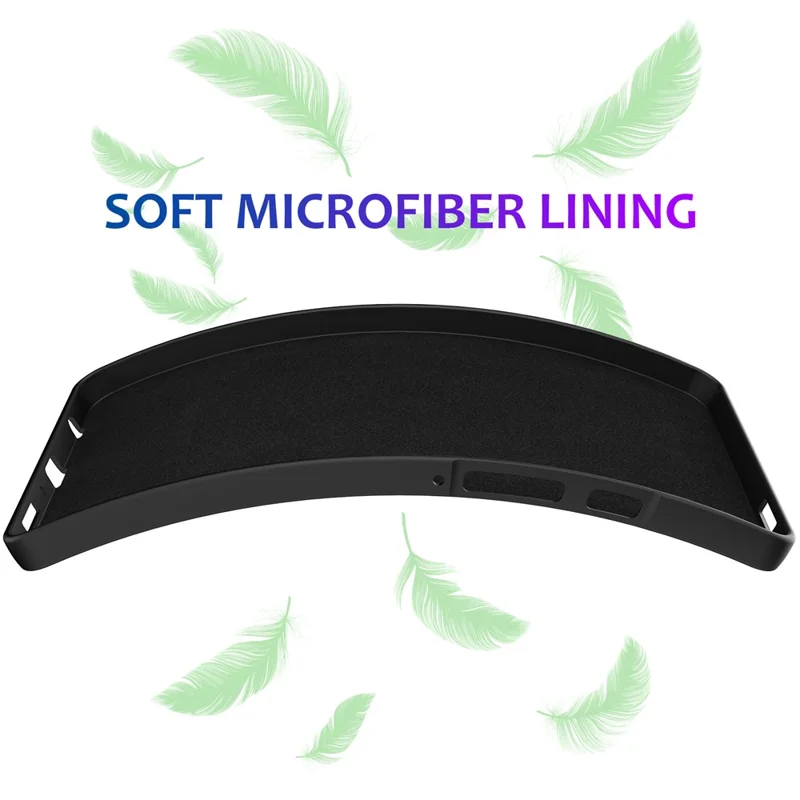 Funda para Samsung Galaxy Tab A11 de Silicona Líquida Antiarañazos - Negro