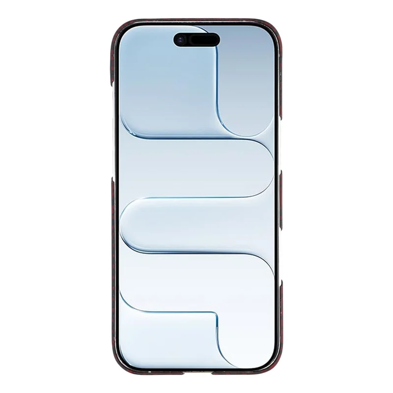 For iPhone Air Magnetic Case Camouflage Pattern Aramid Fiber Phone Cover with Metal Lens Frame