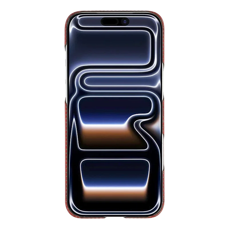 For iPhone 17 Pro Magnetic Case Aramid Fiber Phone Cover with Metal Lens Frame