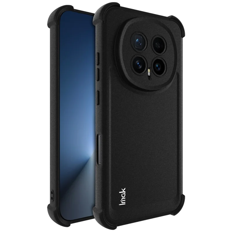 IMAK til Honor Magic8 5G TPU-håndkase med luftkammer stødfast beskyttelse - Matt sort