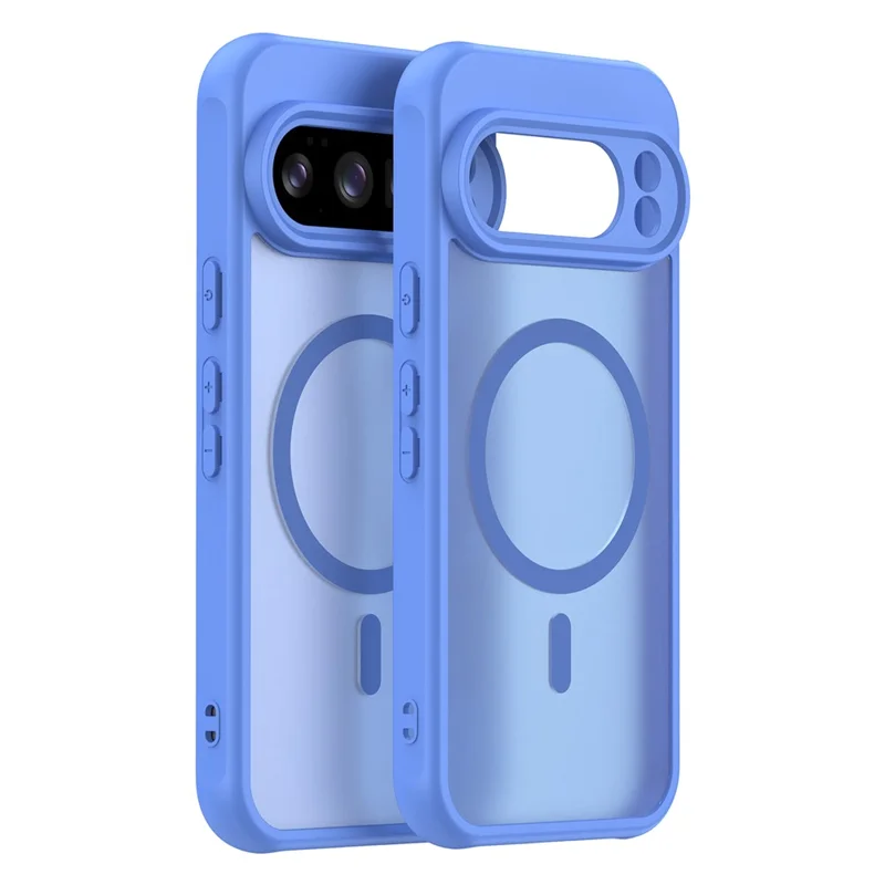 Bulk Purchasing For Google Pixel 10 Pro Magnetic Case Anti Drop PC + TPU Phone Cover - Baby Blue