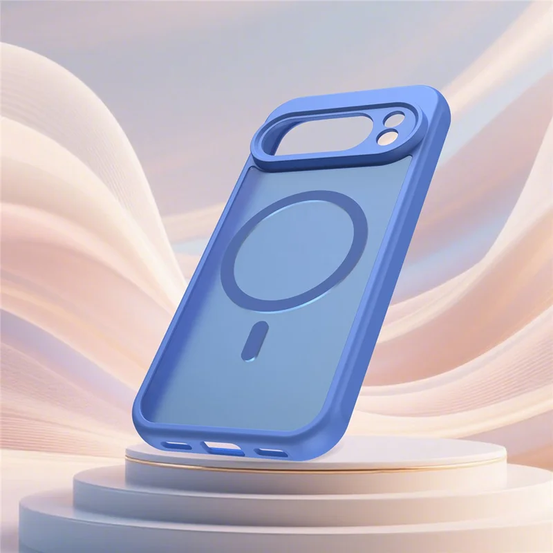 Bulk Purchasing For Google Pixel 10 Pro Magnetic Case Anti Drop PC + TPU Phone Cover - Baby Blue
