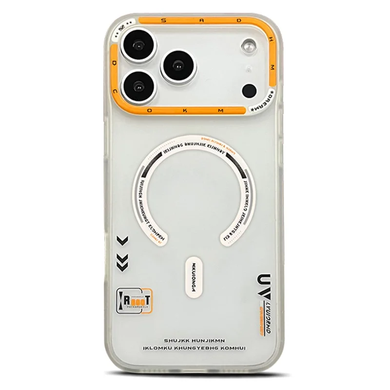 PAIKA M1 Series For iPhone 17 Pro Max Case Compatible with MagSafe Matte PC + TPU Phone Cover - Transparent White