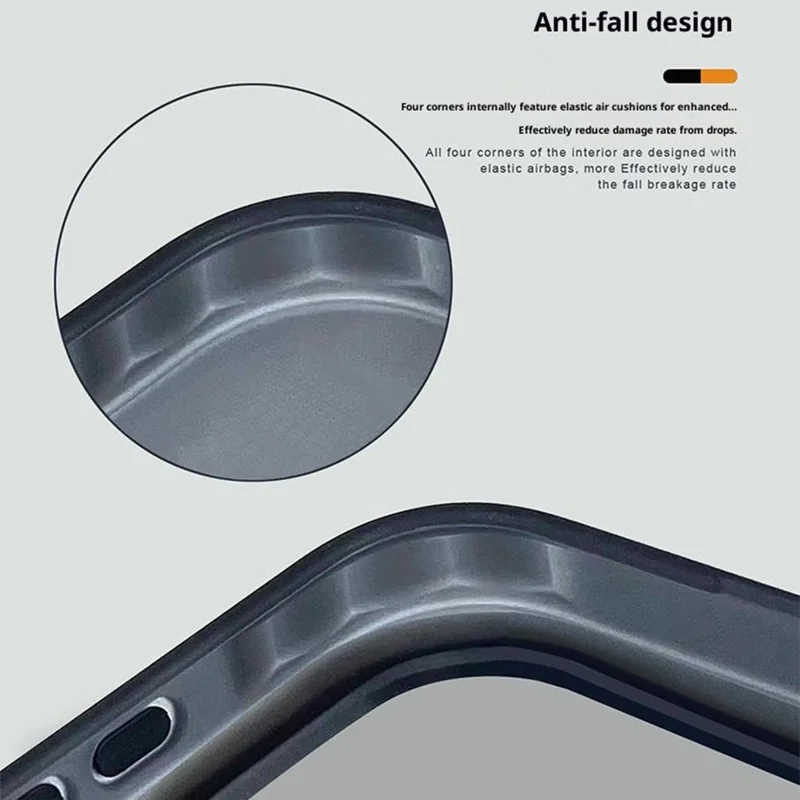 PAIKA Golden Sands Series For iPhone 17 Pro Case Compatible with MagSafe Matte PC + TPU Phone Cover - White