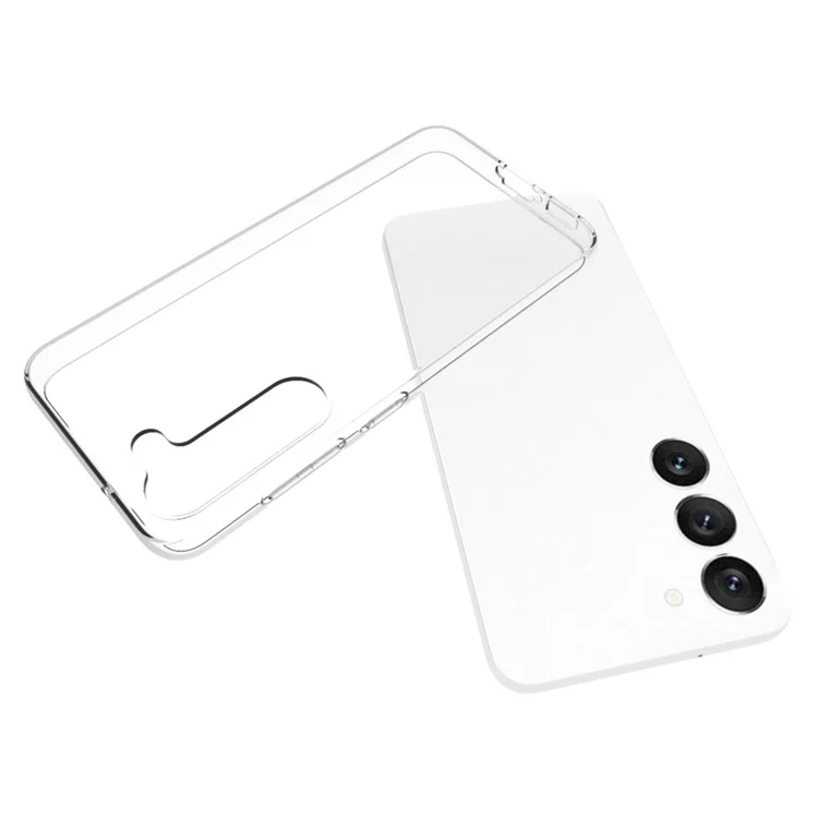 For Samsung Galaxy S23 10Pcs  /  Pack Transparent TPU Phone Back Case Inner Watermark-Free Cellphone Cover
