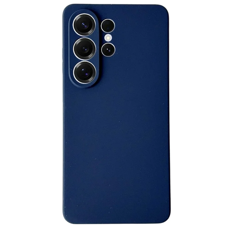 For Samsung Galaxy S26 Ultra Case Silicone Shockproof Phone Protective Cover Shell - Dark Blue