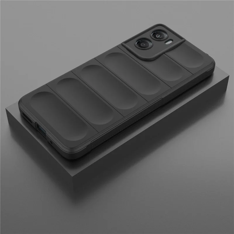 Obudowa do Motorola Moto G06 4G, odporna na upadki, miękka obudowa tylnia z trwałego TPU - Czarny