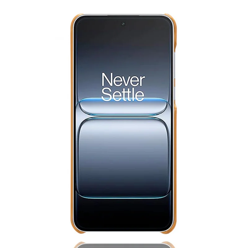 Für OnePlus Nord 5 5G / Ace 5 Ultra 5G Hülle Dual-Kartensteckplätze PU-Leder + Hartplastik-Handyhülle - Orange