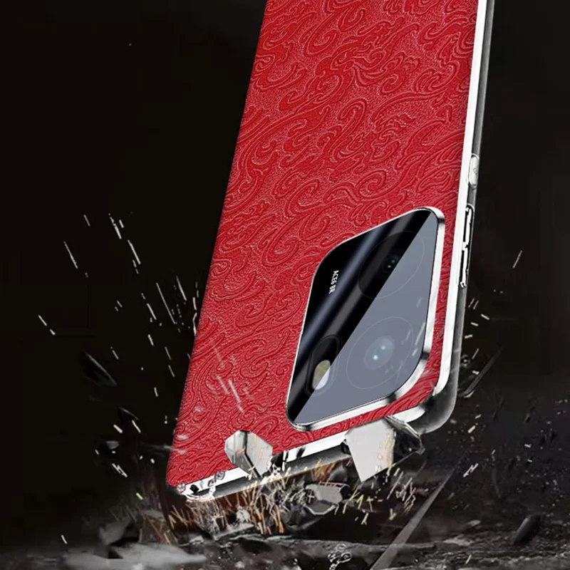 For OnePlus Ace 6 5G Case Loong Pattern Electroplated PC + TPU Shockproof Phone Cover - Red