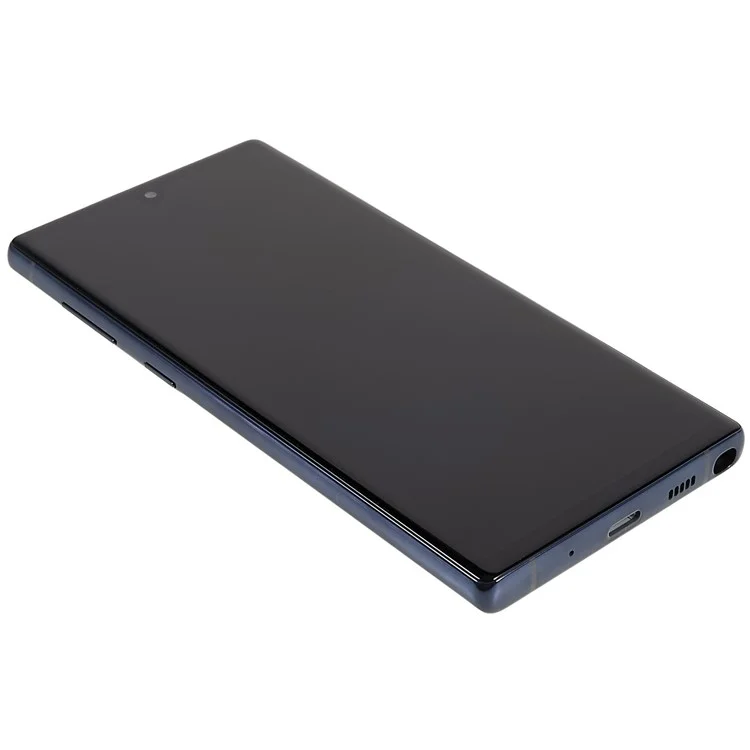 Para Samsung Galaxy Note 10 4G N970 / Nota 10 5G N971 Grade C LCD Screen And Digitizer Assembly + Parte de Substituição do Quadro (tecnologia Tft) (sem Logotipo) - Preto