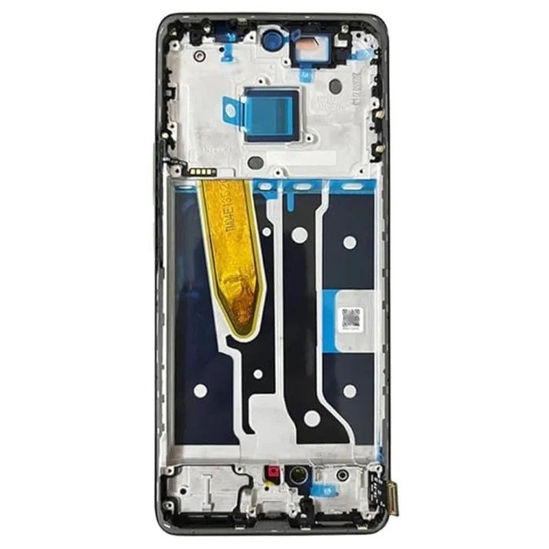 Écran AMOLED S de qualité OEM et assemblage de numériseur + Cadre (sans logo) pour Realme 11 Pro 5G / 11 Pro+ 5G