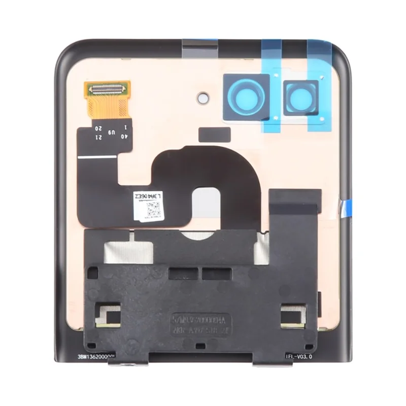 For Motorola Razr 40 Ultra 5G XT2321-3 XT2321-1 XT2321-2 (3.6 inch Small Screen) OEM Grade S AMOLED Screen and Digitizer Assembly Replacement Part (Without Logo)