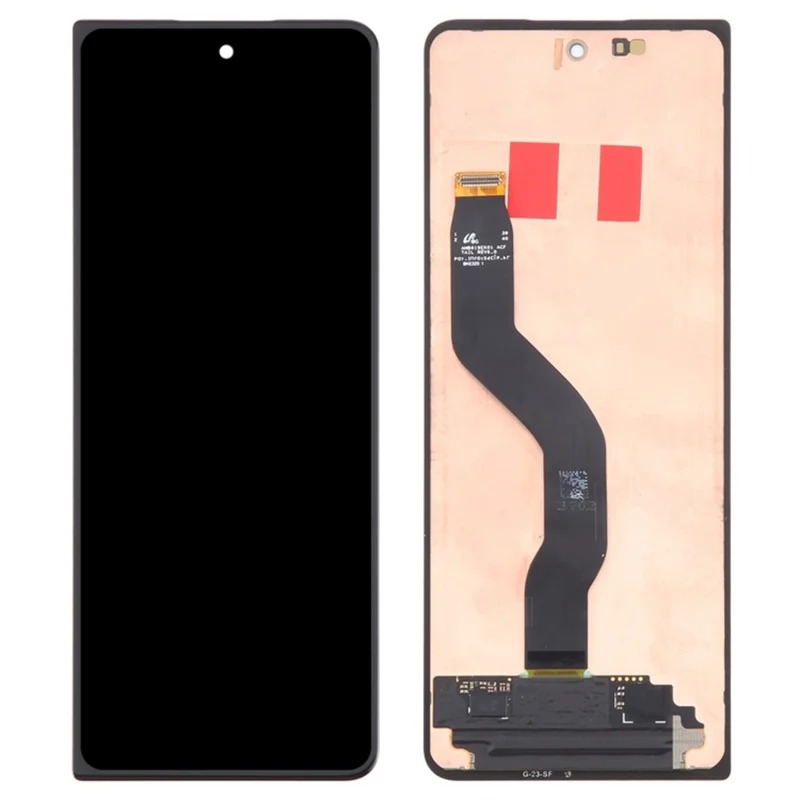 Repuesto de pantalla AMOLED S y conjunto de digitalizador de grado OEM para Samsung Galaxy Z Fold5 5G F946 (pantalla pequeña de 6.2 pulgadas) (sin logotipo)
