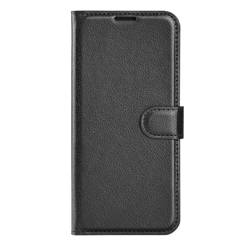 AMORUS For Oppo Find X9 Pro 5G Wallet Case Litchi Texture Shockproof Leather Flip Stand Phone Cover - Black