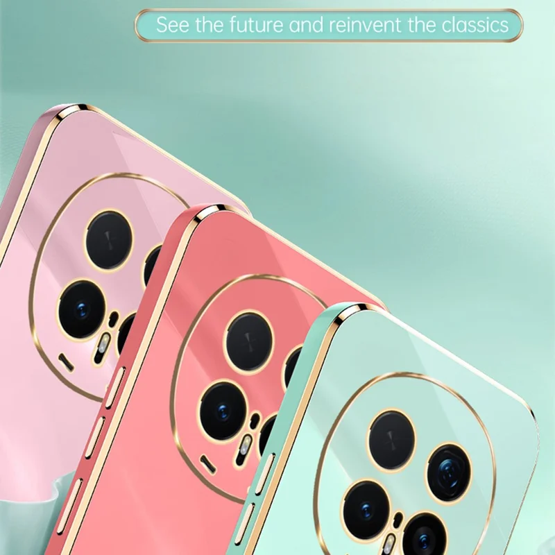 Bulk Purchasing XINLI For Honor Magic8 Pro 5G Case Ring Kickstand Electroplating TPU Phone Cover - Cyan