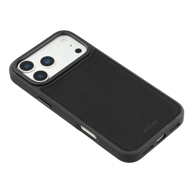 Capa Magnética para iPhone 17 Pro X-LEVEL Longitude Latitude Teature PU Leather PC TPU - Preta