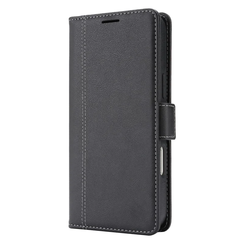 Étui pour iPhone 17 Détachable 2 en 1 Portefeuille en Cuir Étui de Téléphone Compatible avec MagSafe - Noir