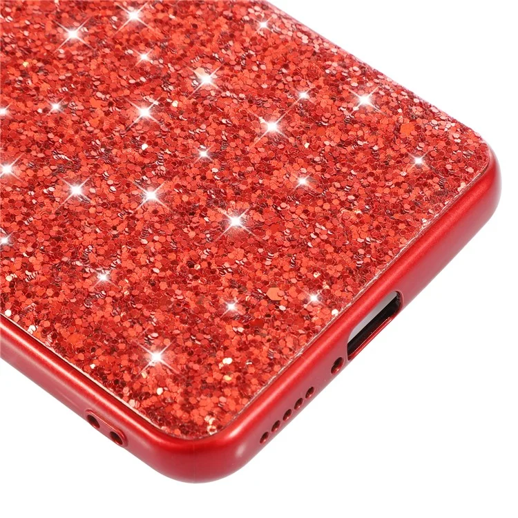 Para Xiaomi 12t 5g / 12T Pro 5G / Redmi K50 Ultra 5G Glitter Brillante Lentejuelas Case de Teléfonos a Prueba de Arañazos TPU Marco de TPU PC Dura Cubierta Posterior - Azul