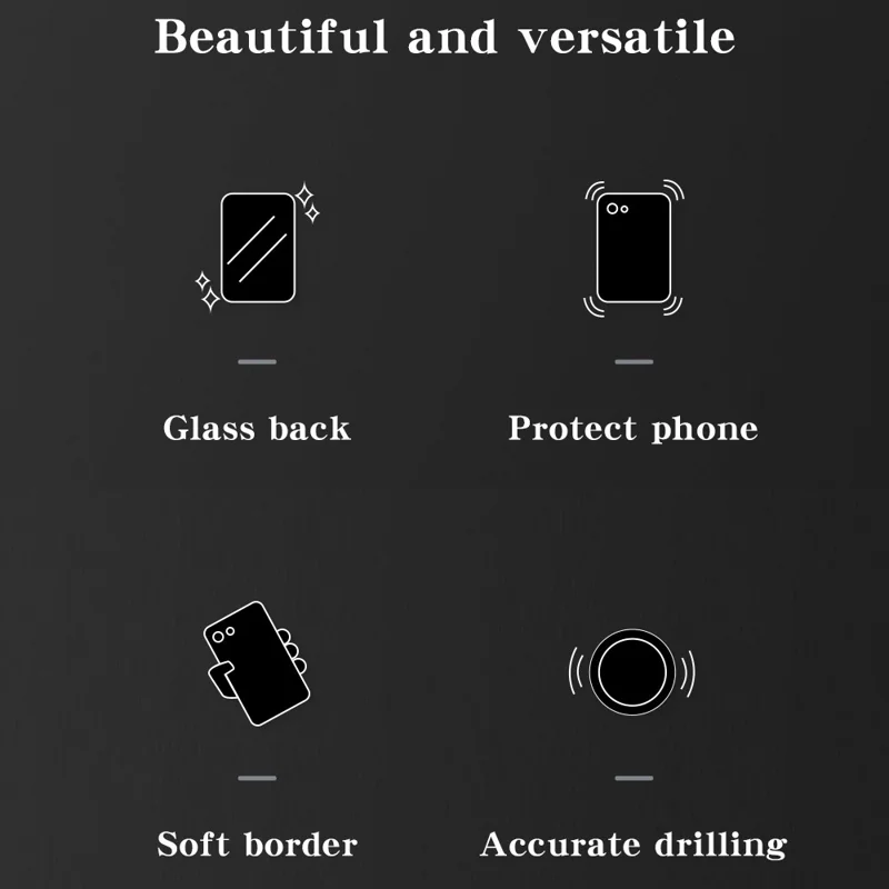 For Xiaomi 17 Case Marble Pattern Tempered Glass + PC + TPU Protective Phone Cover - White Marble