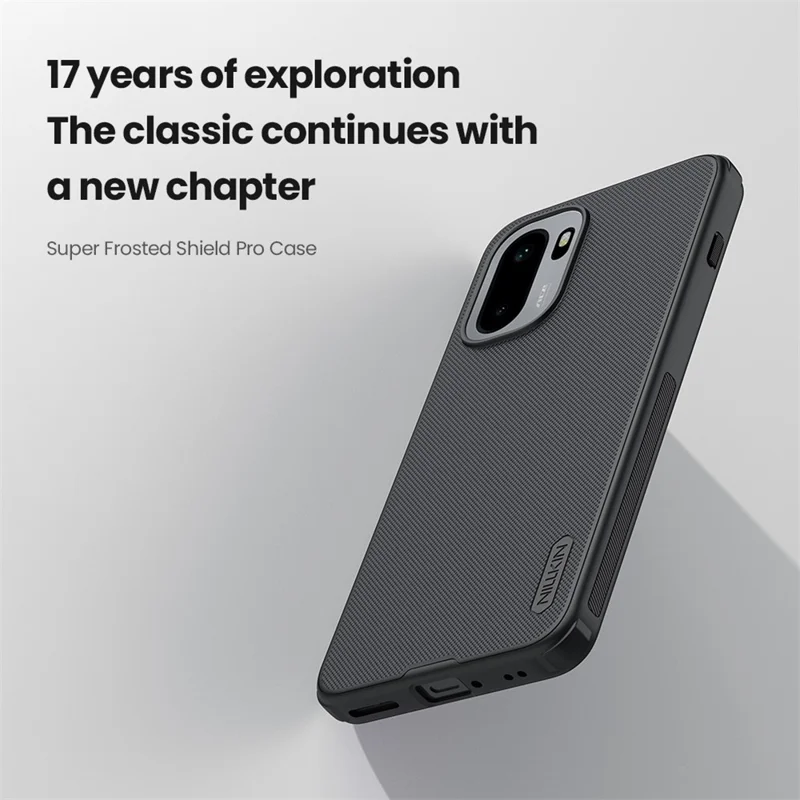 NILLKIN Frosted Shield Pro For OnePlus 15R 5G / Ace 6 5G Case Matte PC + TPU Phone Cover