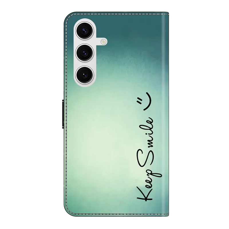 Für Samsung Galaxy S26+ Hülle PU-Leder Brieftasche Handyhülle mit Ständer - Keep Smile